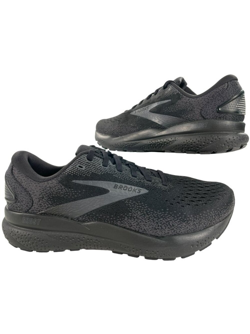 Brooks Ghost 15 Running Shoes Black Cushioning Comfort DNA Women's Size 9 NEW